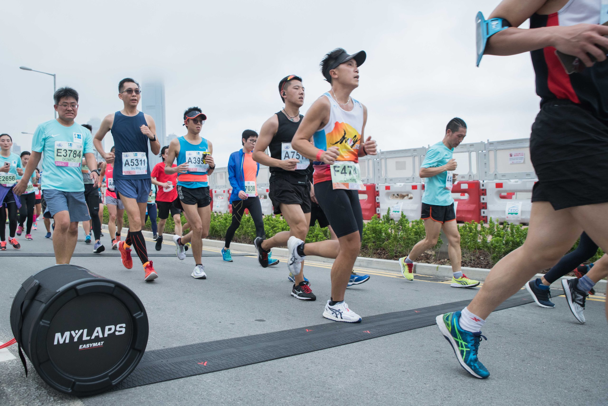 New EasyMat used at Hong Kong Marathon