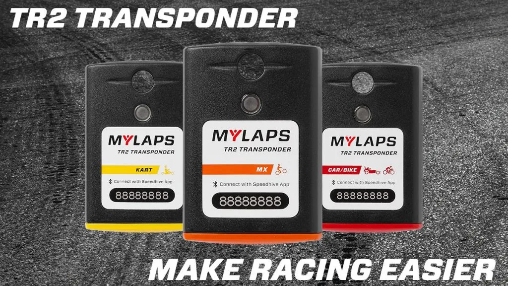 TR2 Transponder - Make Racing Easier - MYLAPS - German