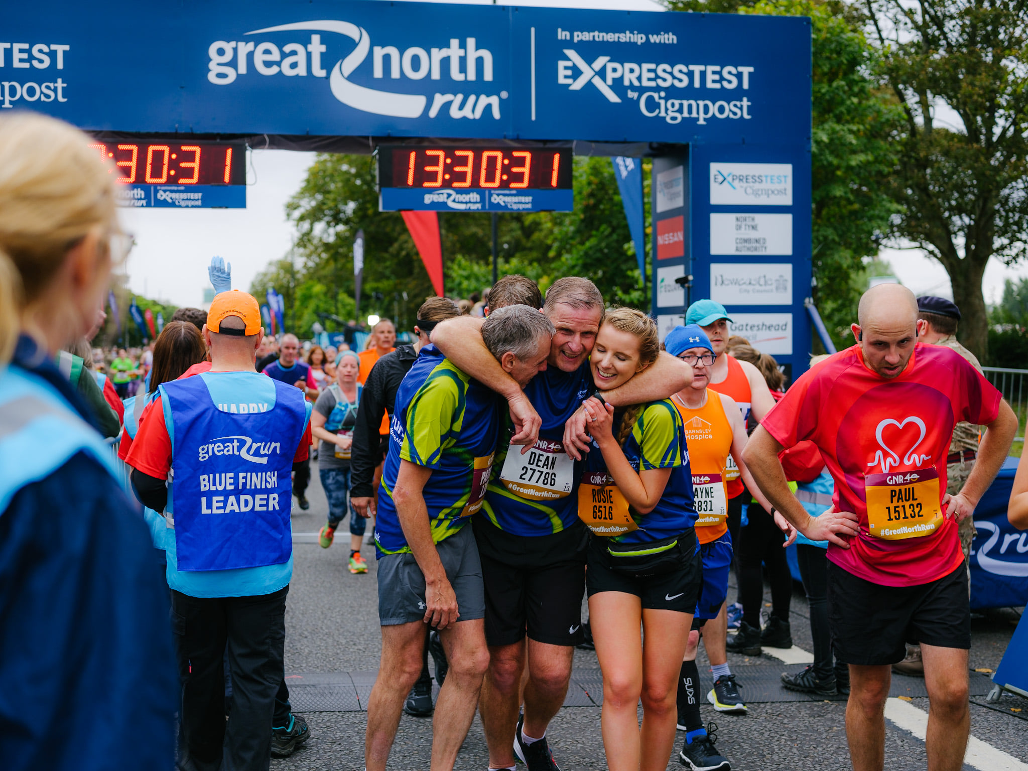 The Great North Run using updated EventApp