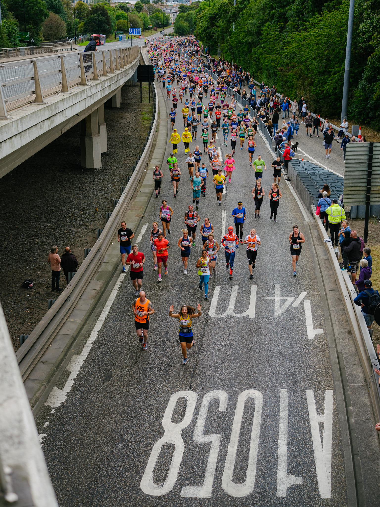 The Great North Run using updated EventApp 2