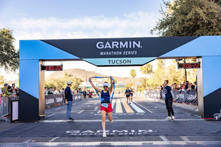 Garmin Marathon Series Tucson Finish
